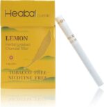 HEABAL Herbal Cigarettes - Tobacco Free, Nicotine Free - Lemon